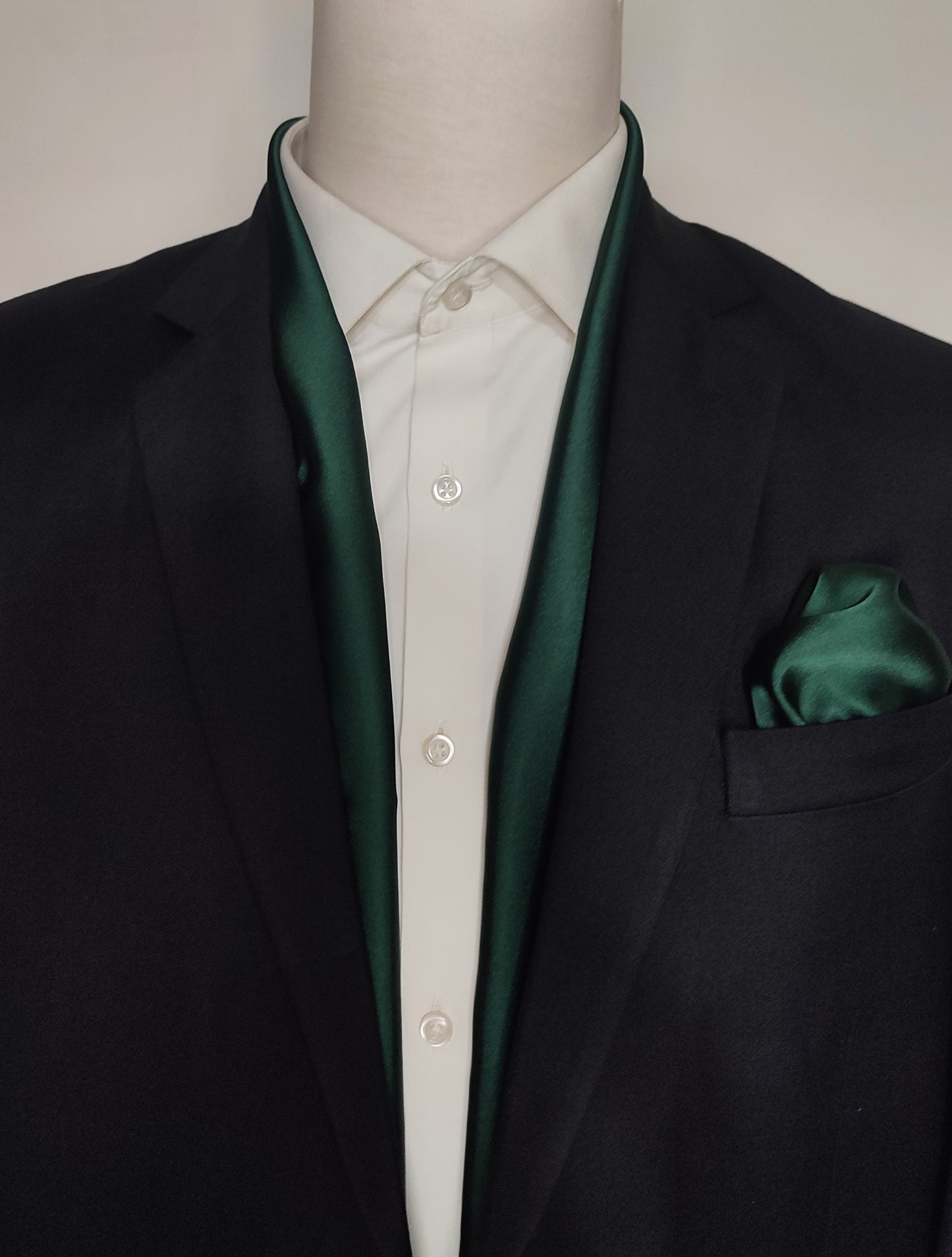 Turquoise Green - Silk Scarf and Pocket Square Set