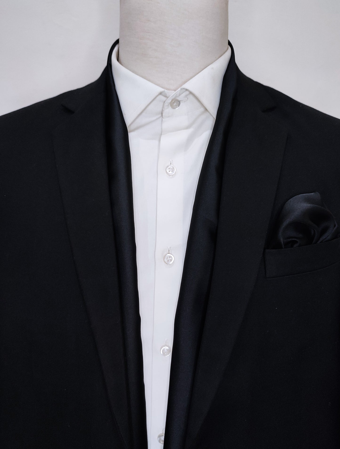 The Black Matter - Silk Scarf and Pocket Square Set