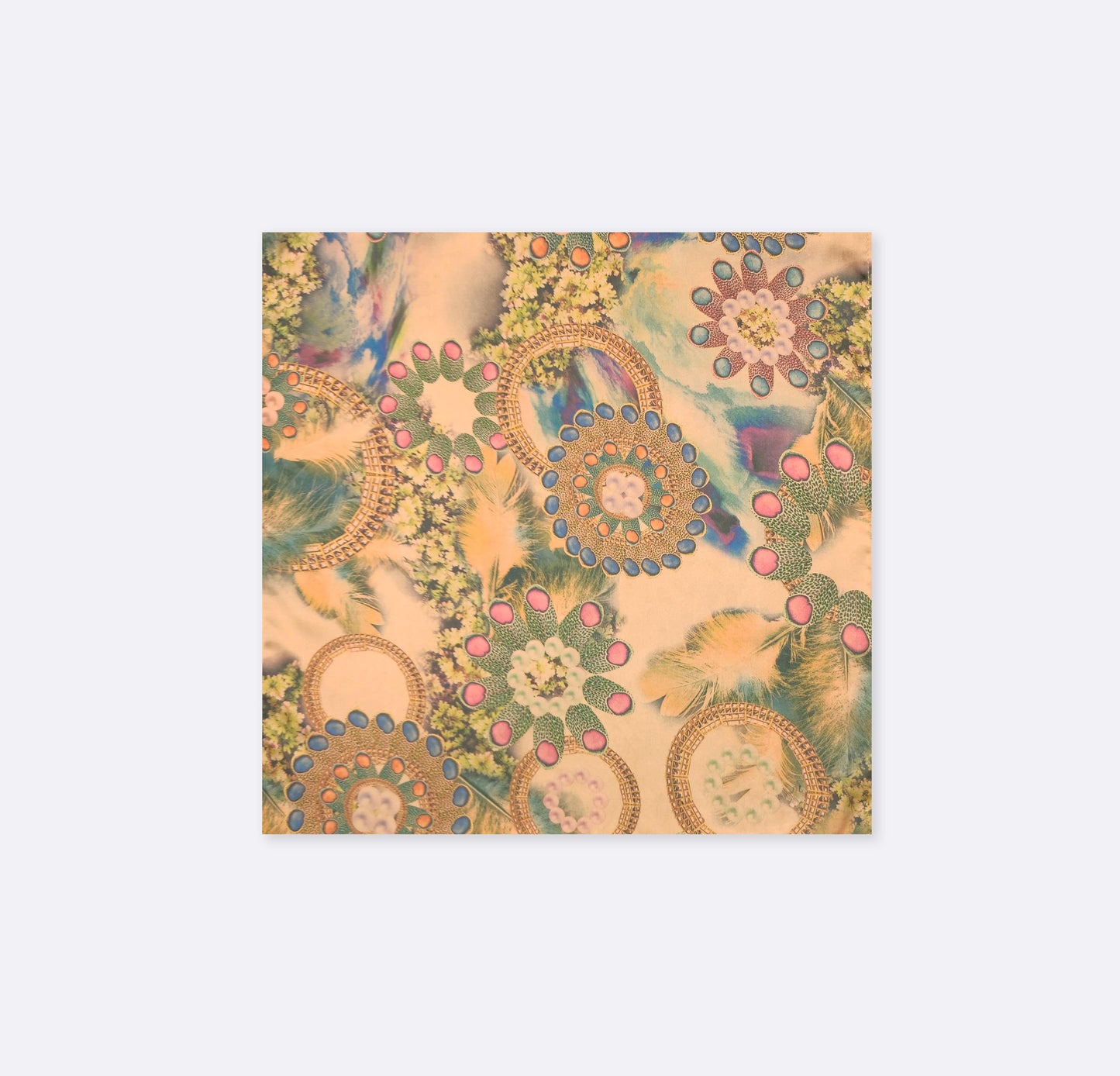 The Colour Trip Silk Pocket Square