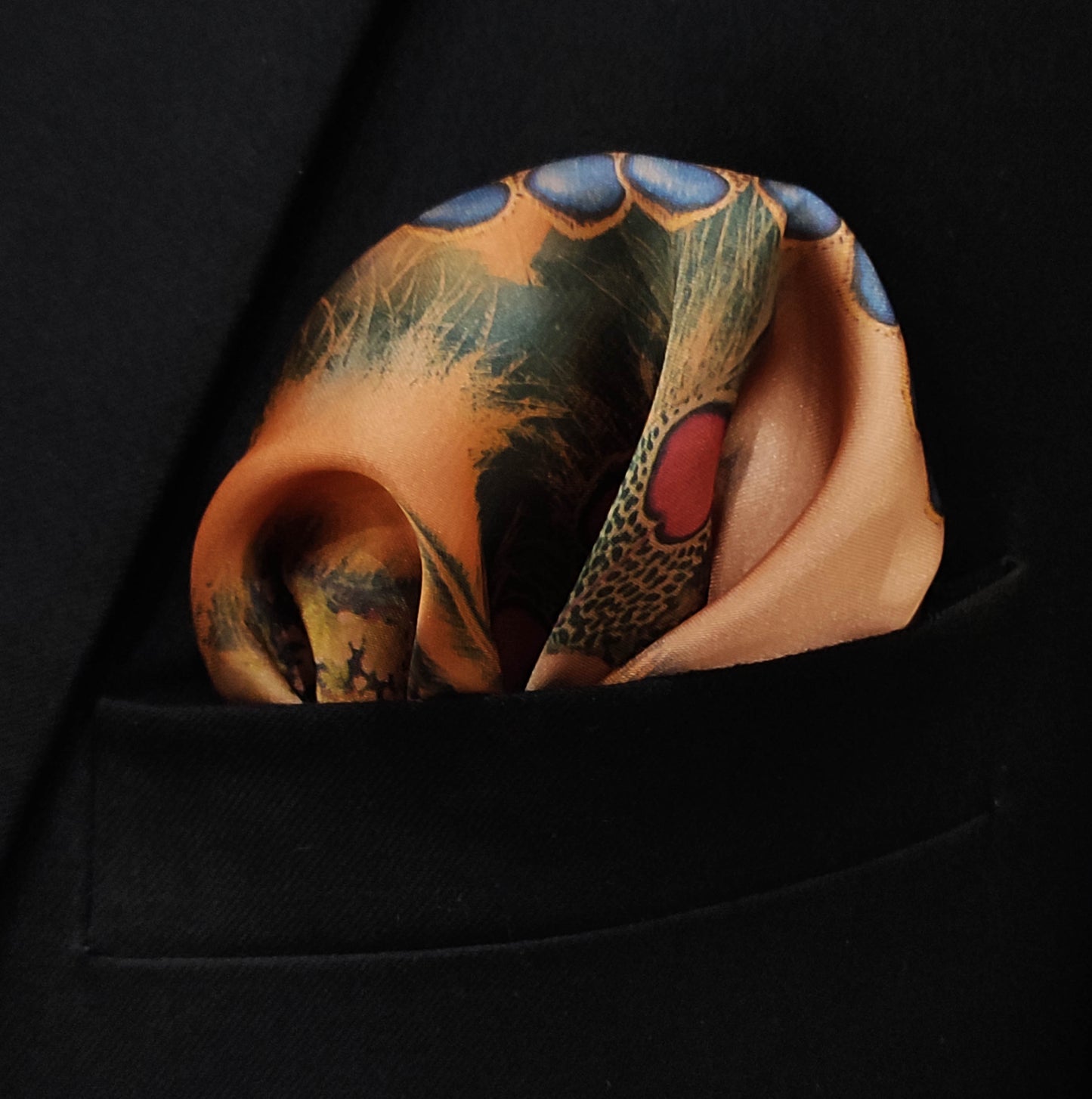 The Colour Trip Silk Pocket Square