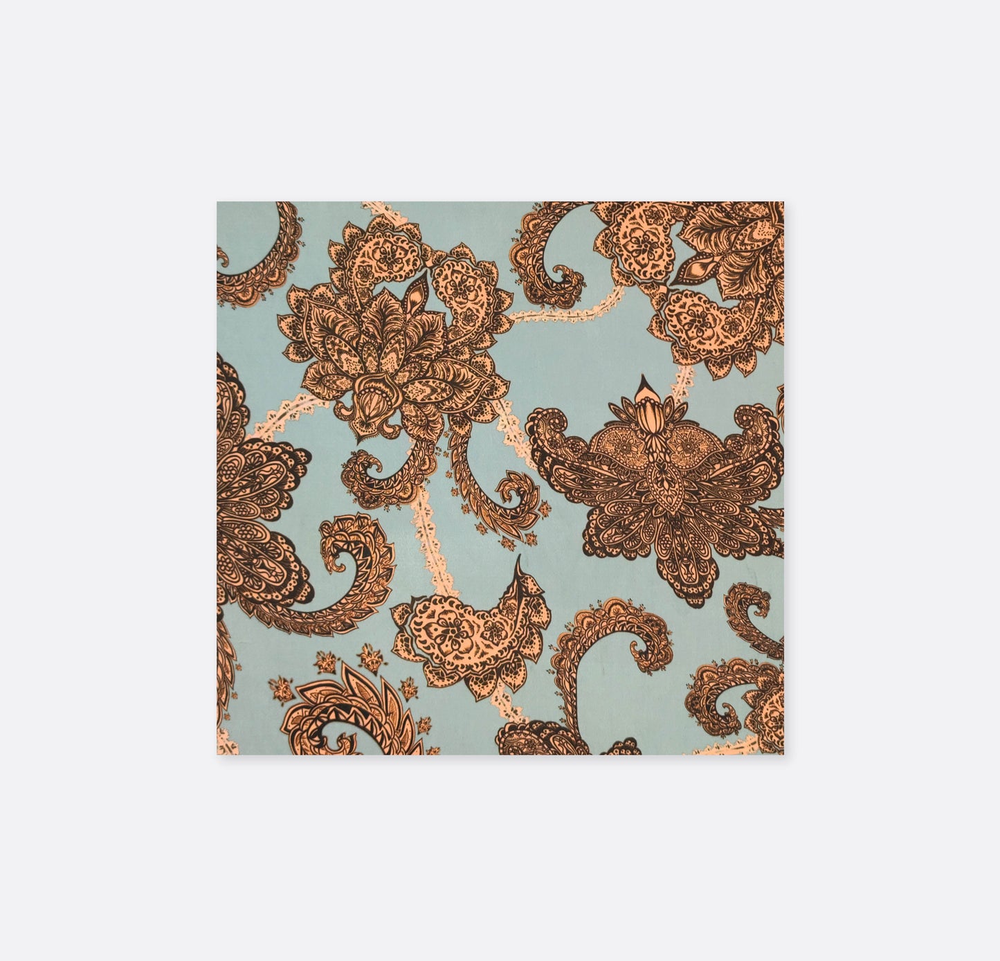 Grey Box Pleated - Silk Pocket Square