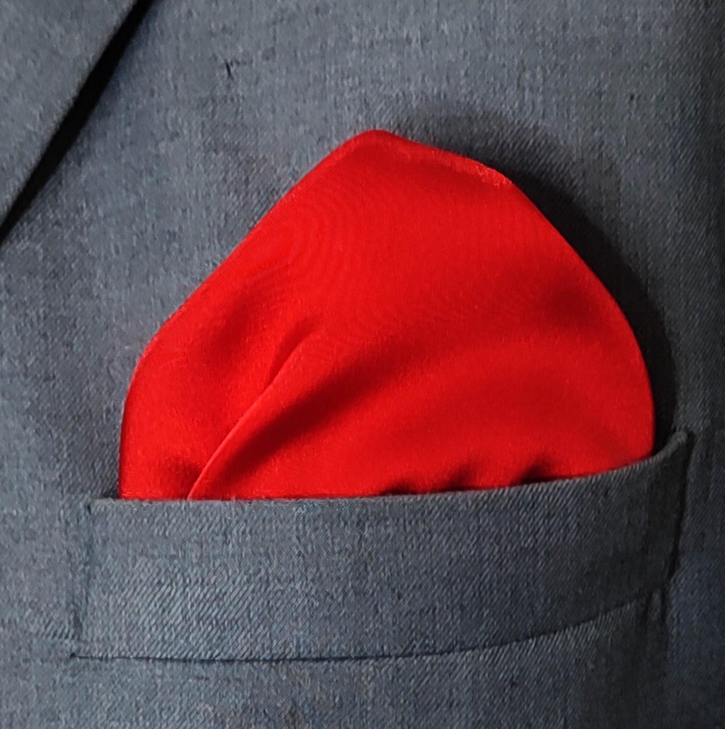 Valentine Red - Silk Pocket Square