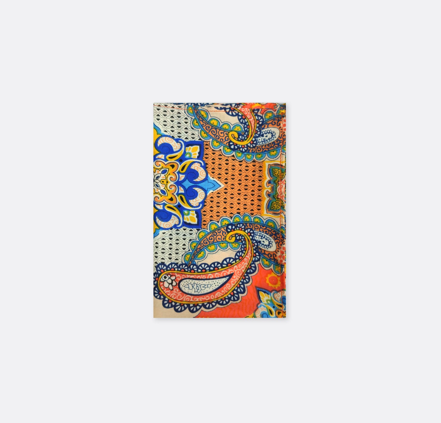 Paisley Art Show Silk Pocket Square