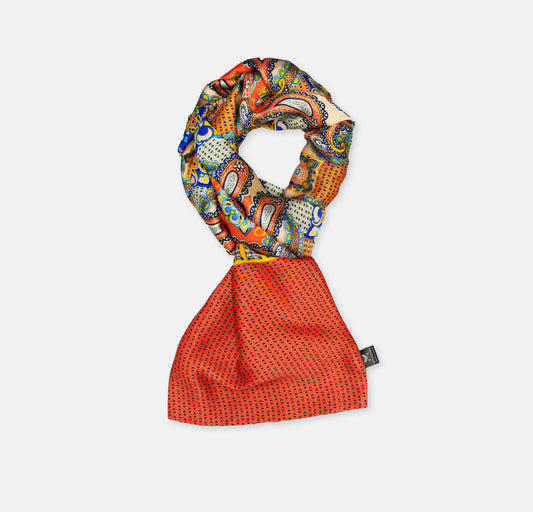Paisley Art Show - Silk Men Scarf