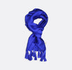 Royal Blue - Silk Scarf by Monzoro