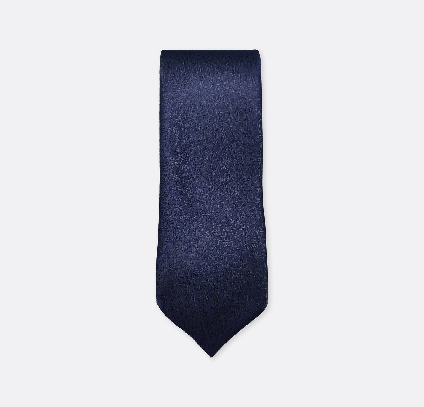 Navy Blue Self Tie