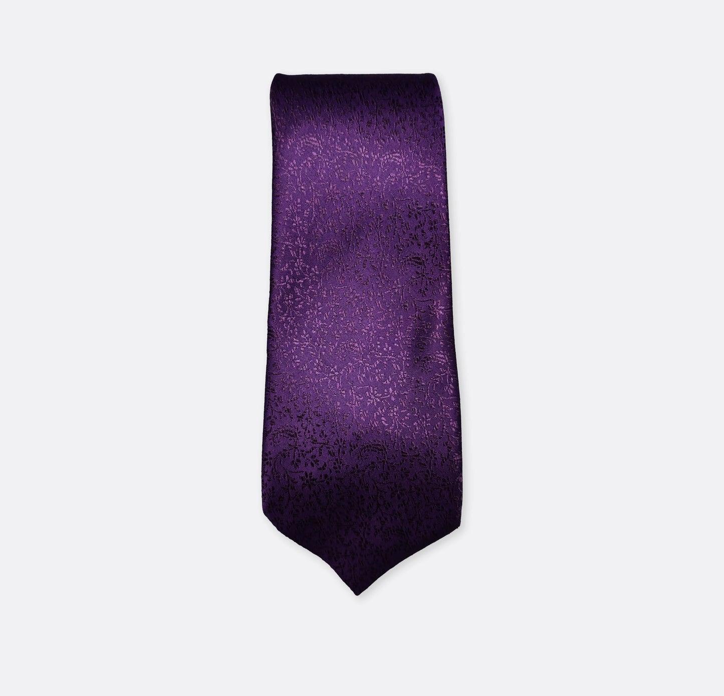 Paisley Purple Self Tie