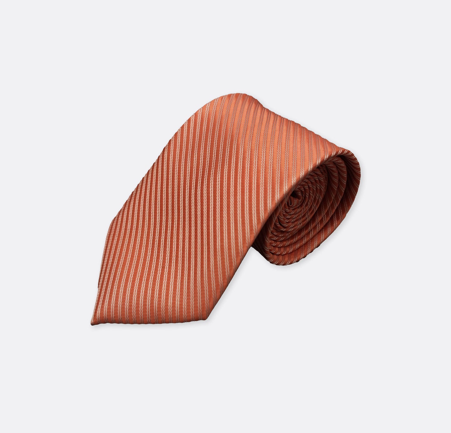 Light Pink Diagonal Striped Tie