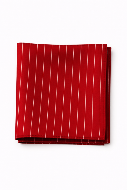 Heritage Lines Silk Pocket Square by Monzoro – view 2