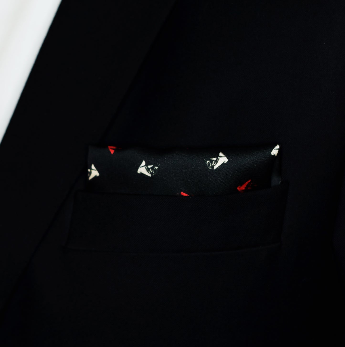 Abstract Horse – Silk Pocket Square