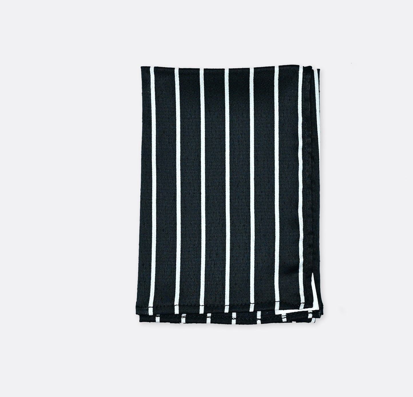 White Cane Crow Silk Pocket Squares