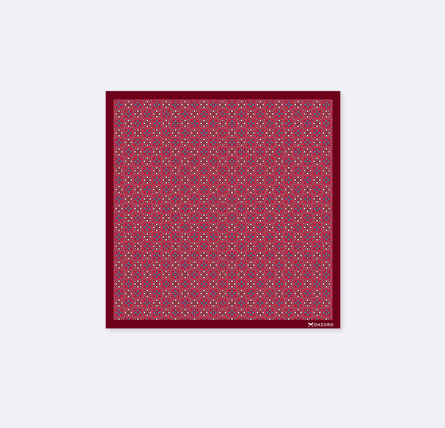 Seamless Repeat Pattern Silk Pocket Square