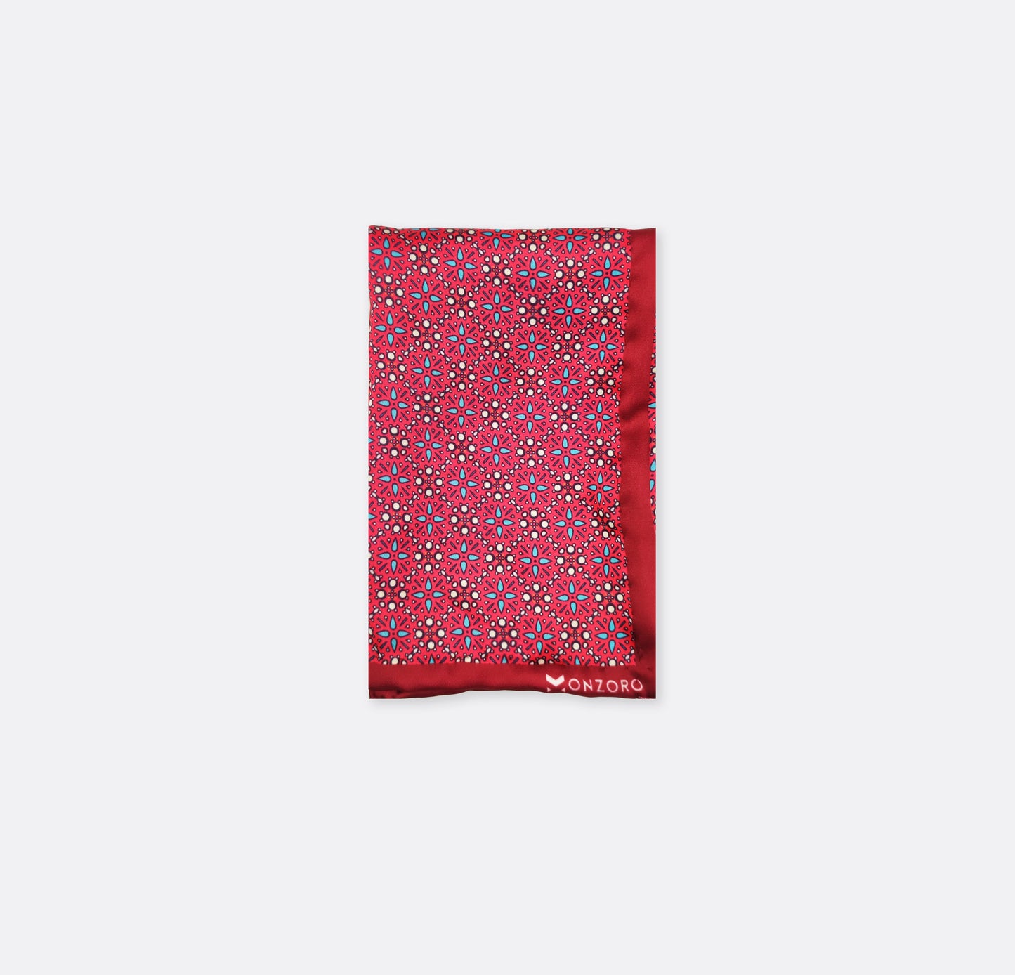Seamless Repeat Pattern Silk Pocket Square