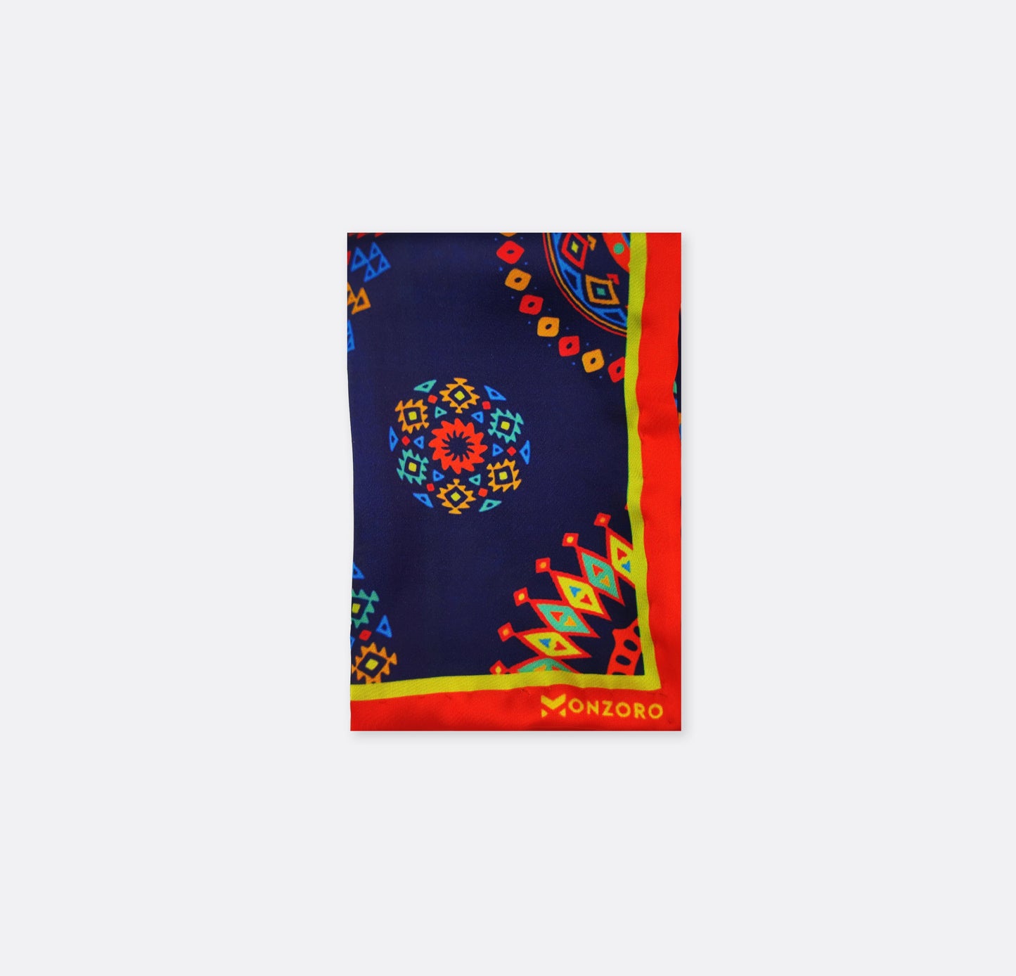 Truck Art Ethnic Silk Pocket Square