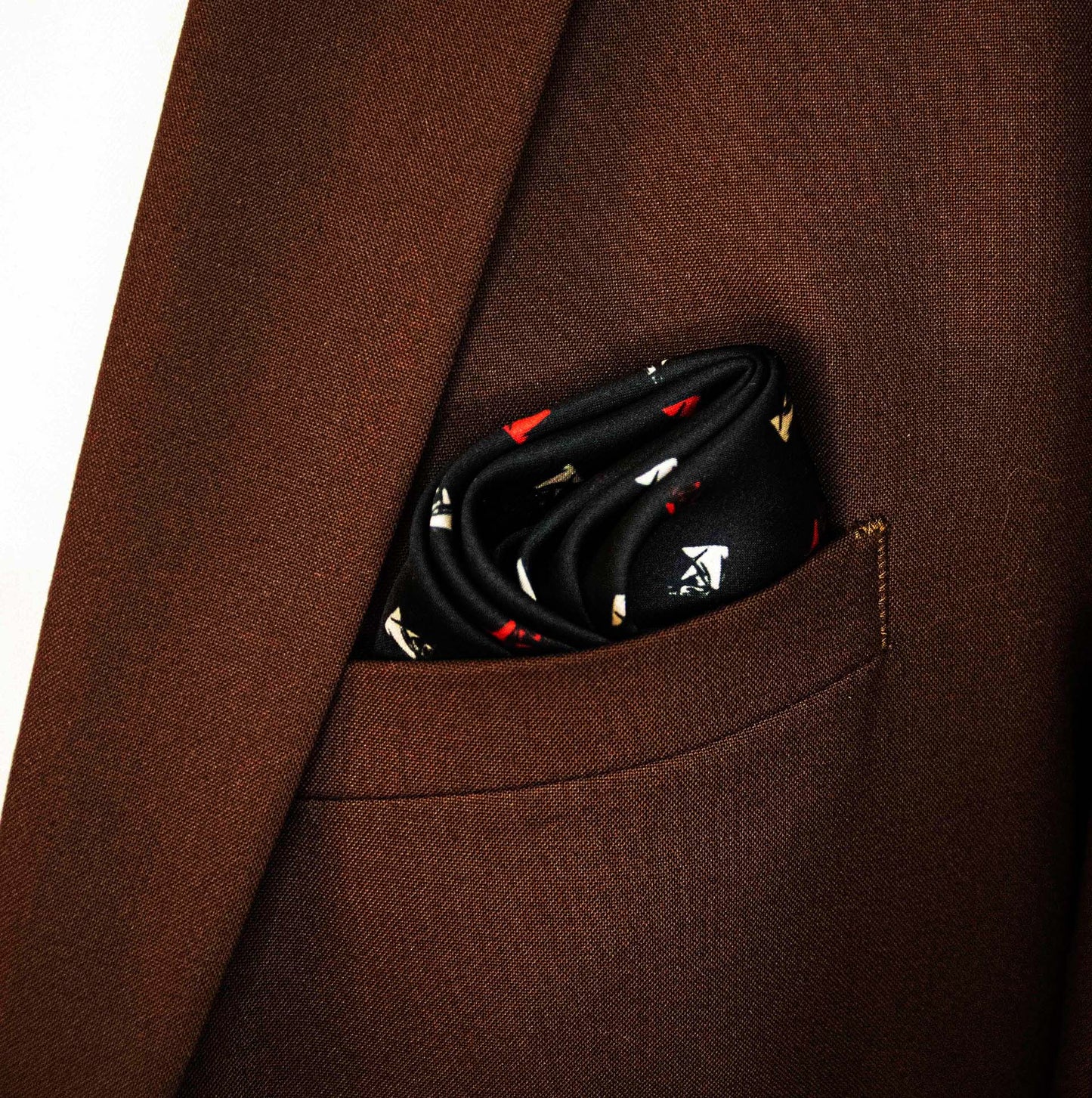 Abstract Horse – Silk Pocket Square