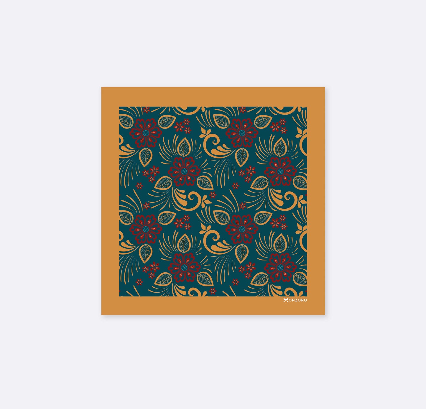 Garden of Eve Silk Pocket Square