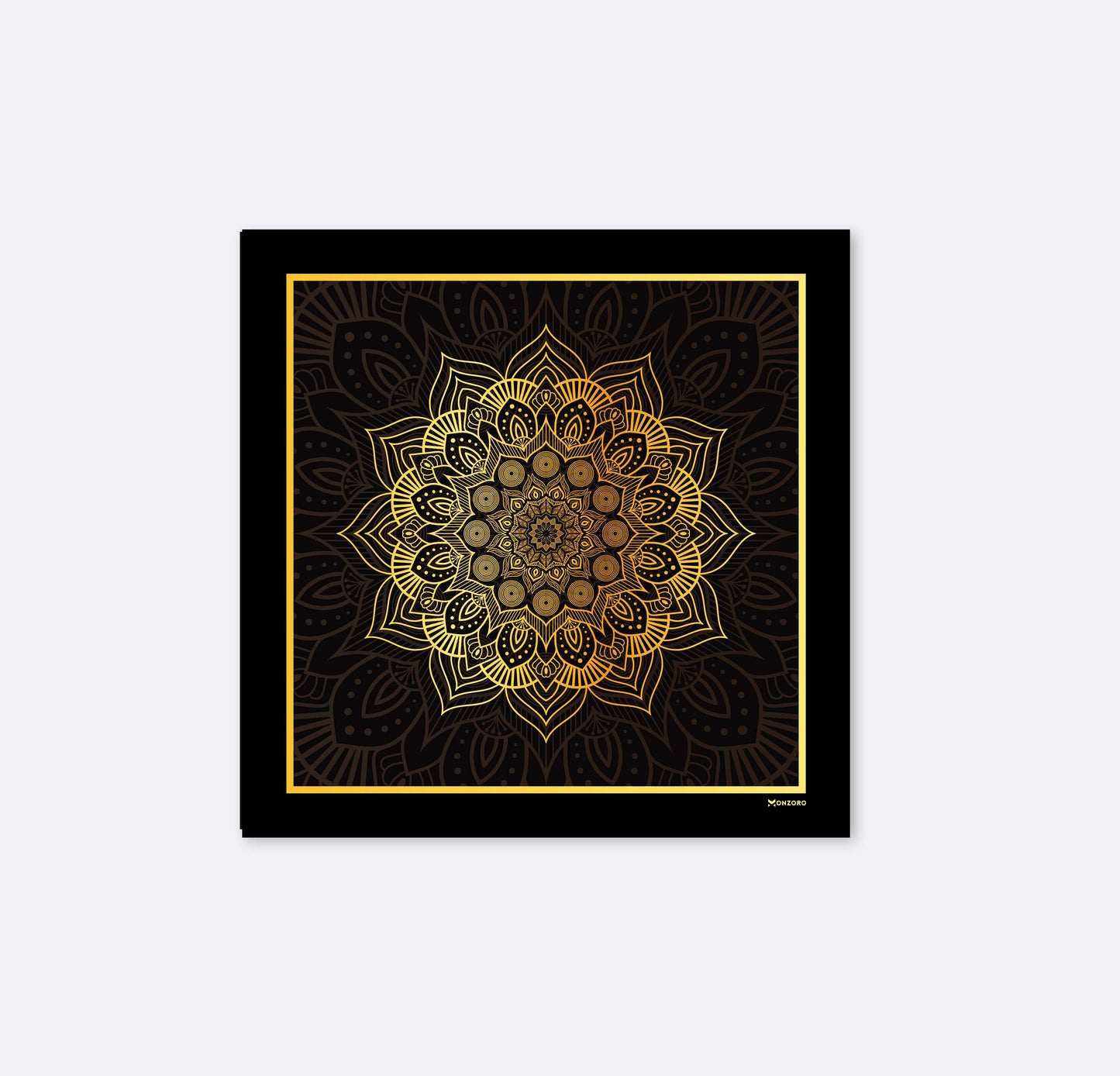Gold Ornamental - Silk Pocket Square