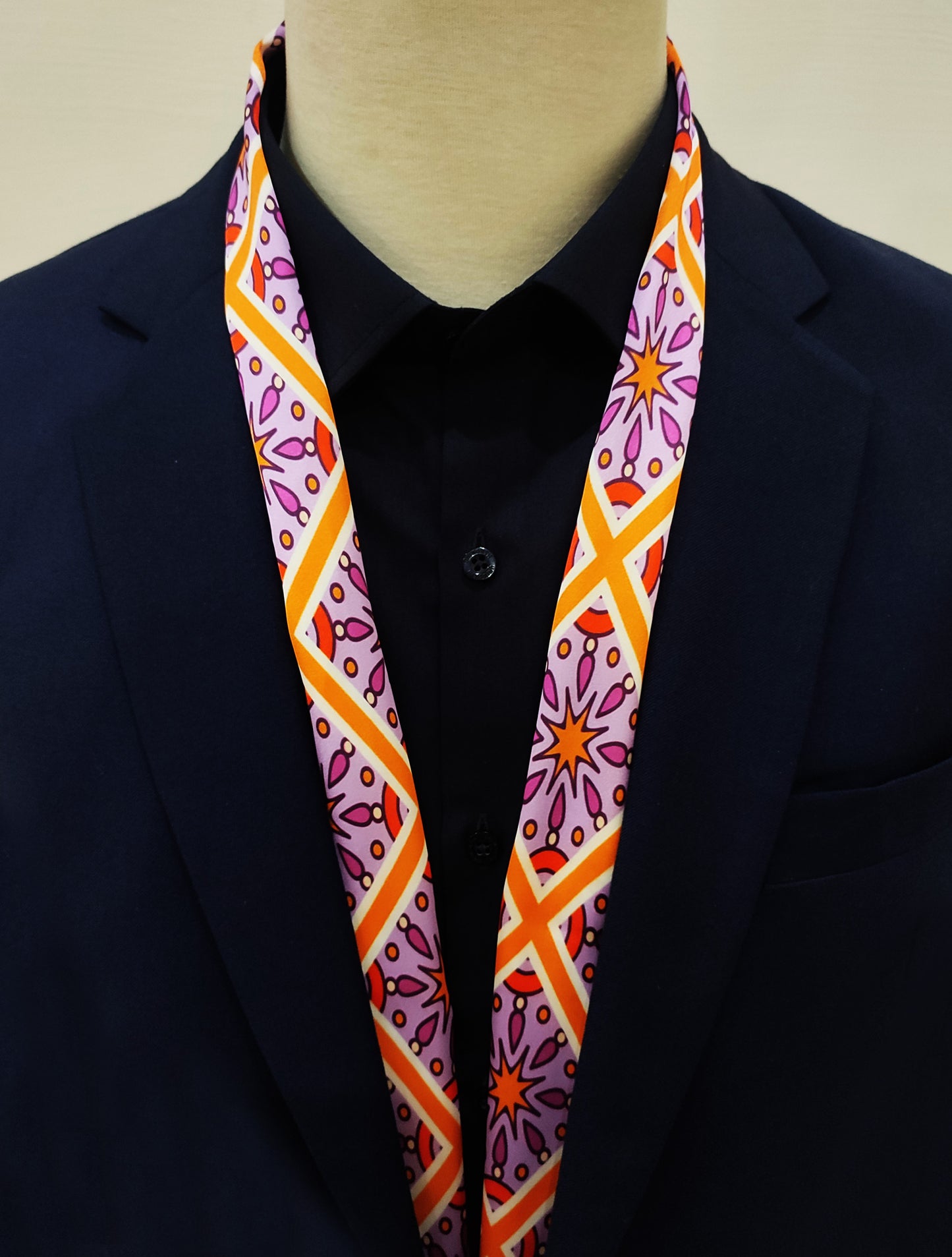 Retro Vintage - Silk Men Scarf