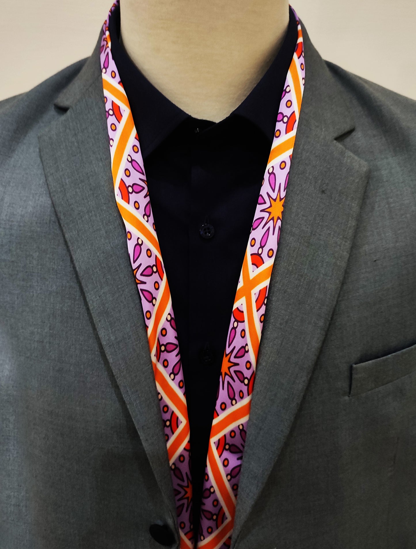Retro Vintage - Silk Men Scarf