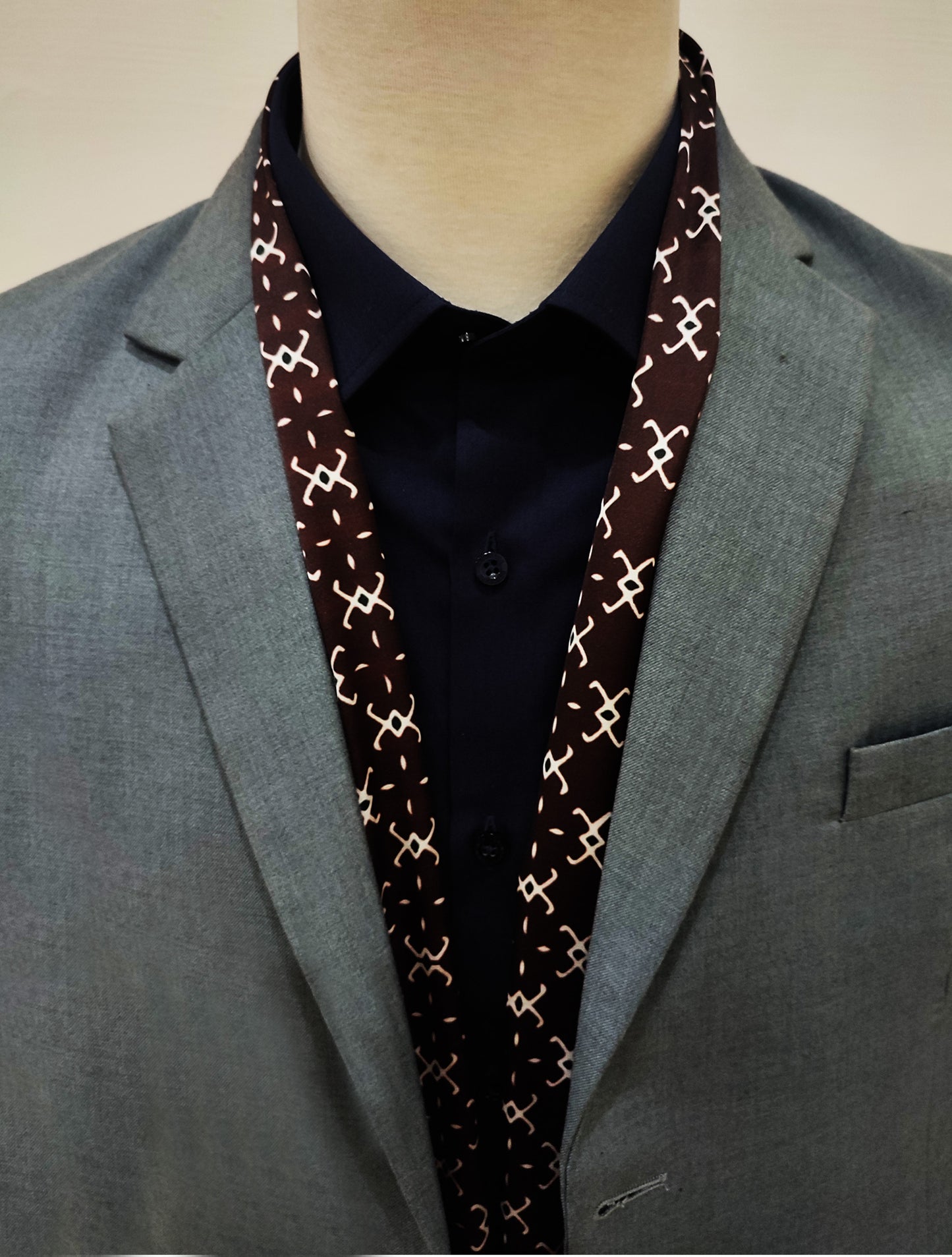 Burberry Chocolate Silk Scarf