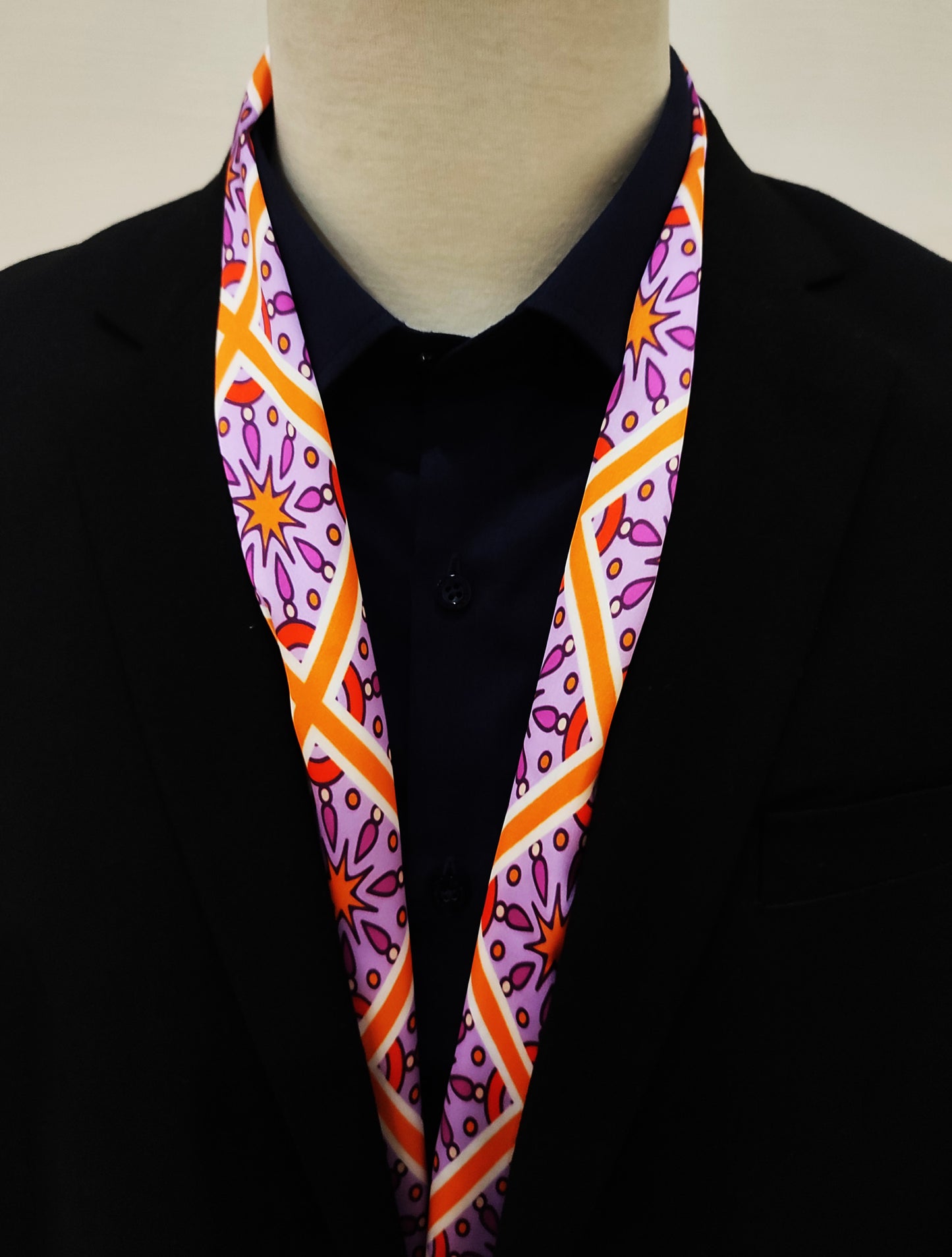 Retro Vintage - Silk Men Scarf