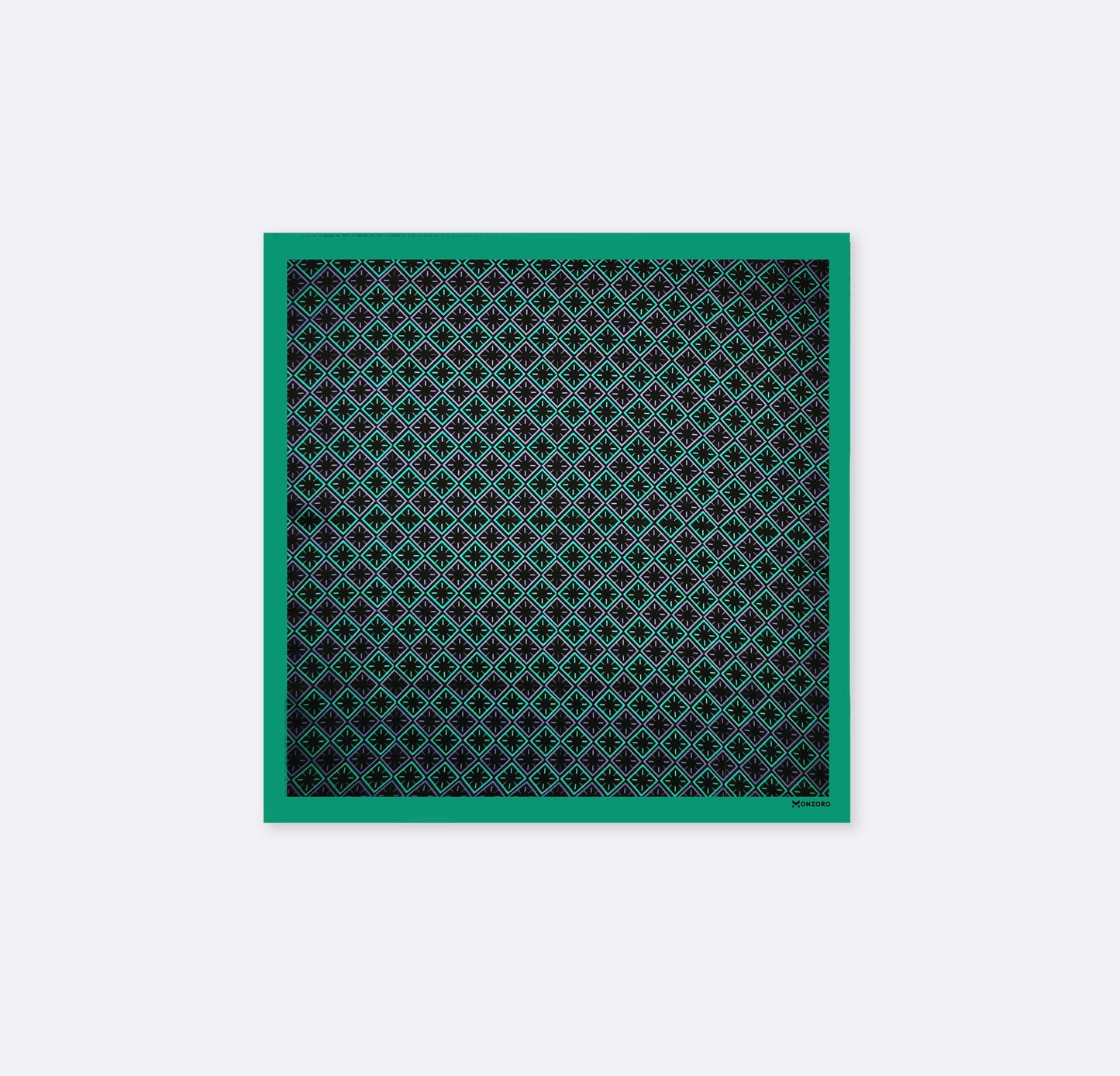 Geometric Print - Silk Pocket Square