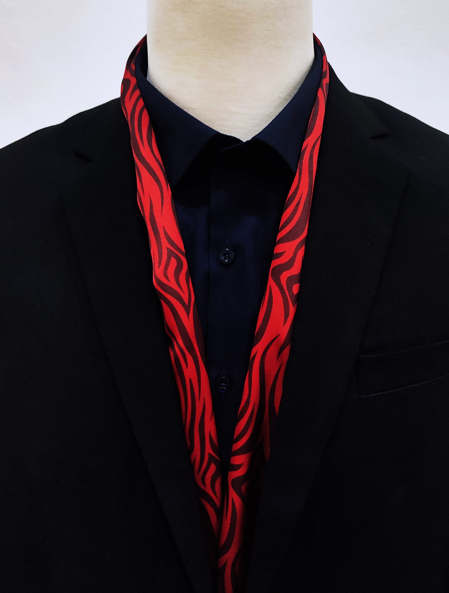 Red Velvet - Silk Scarf