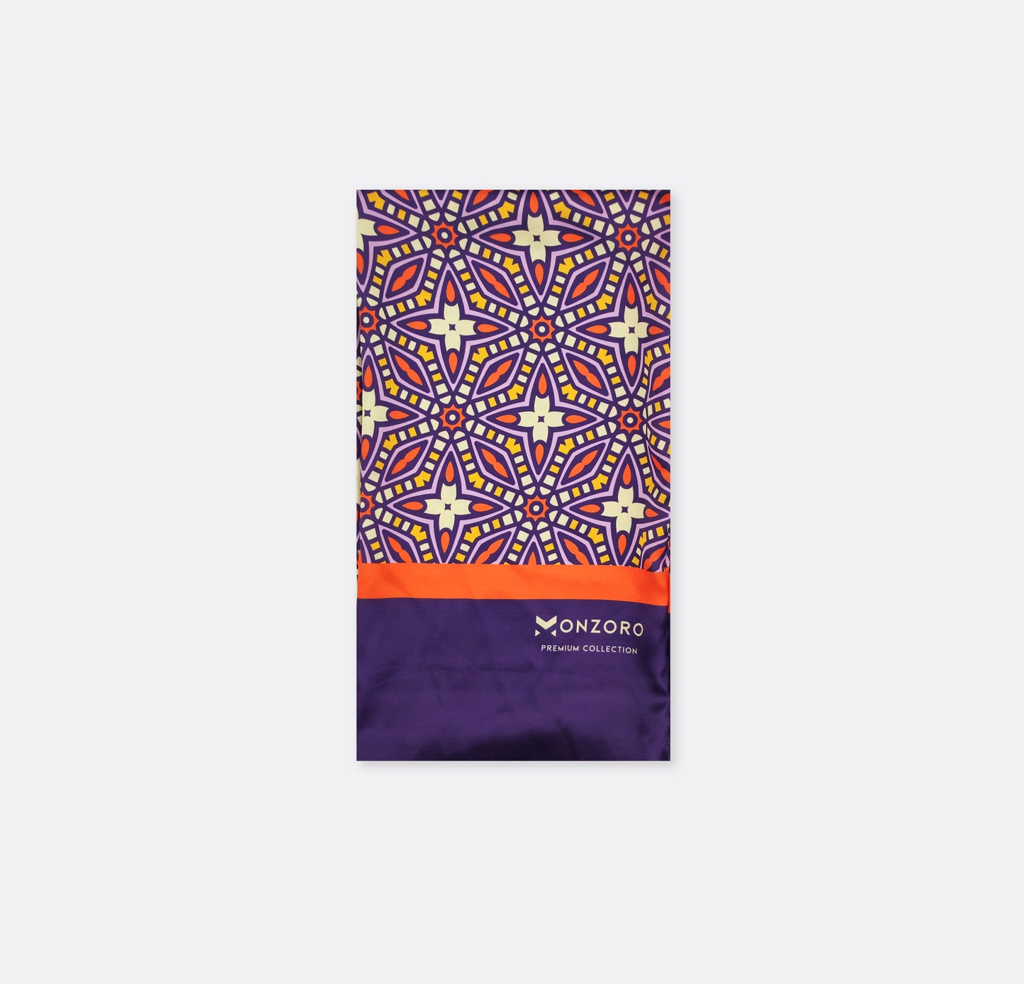 Colourful Abstract Art - Silk Men Scarf