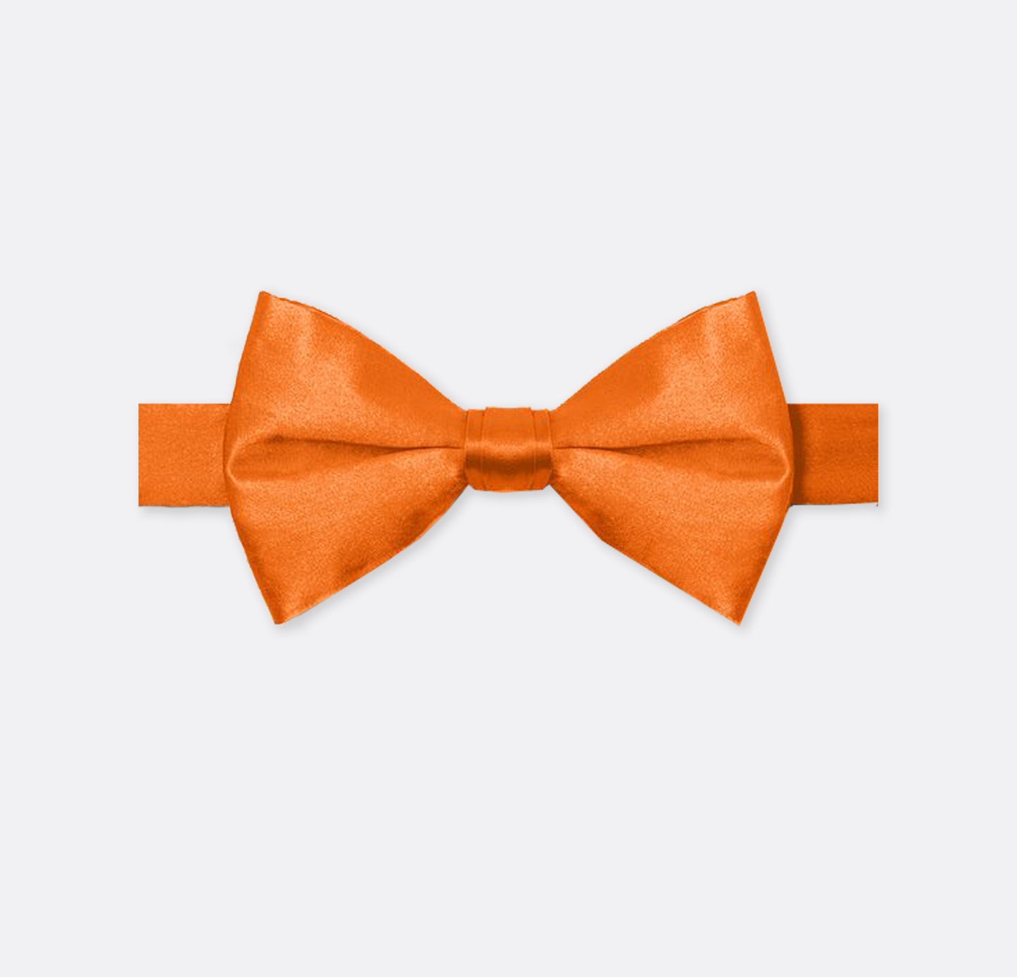 Solid Dream Orange Bow Tie