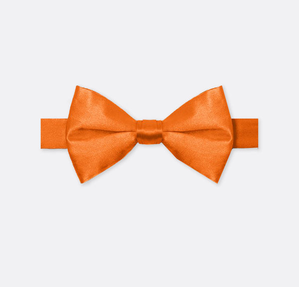 Solid Dream Orange Bow Tie