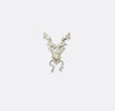 Antique Markhor - Silver Lapel Pin