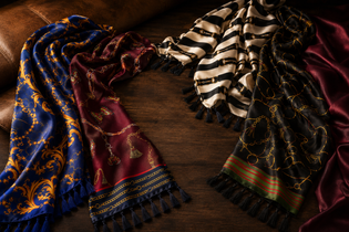 Monzoro Printed Pattern Scarves