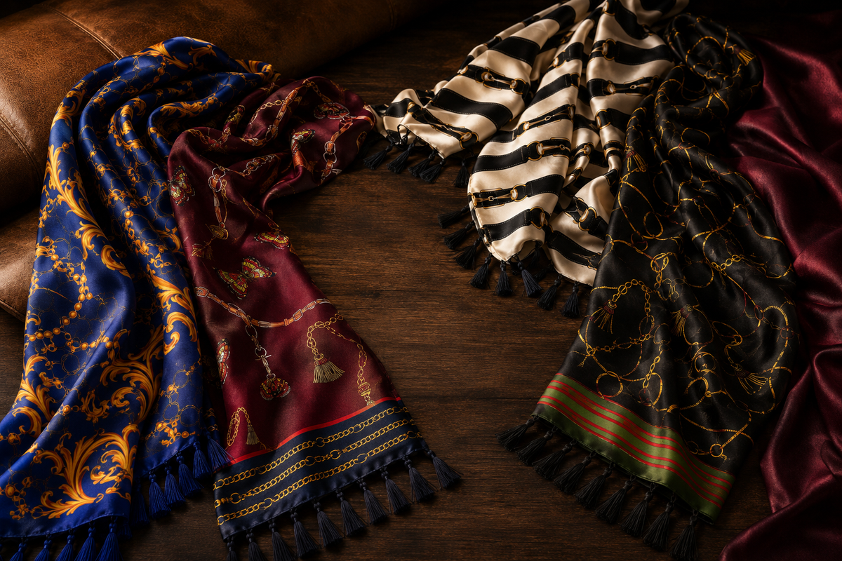 Monzoro Printed Pattern Scarves