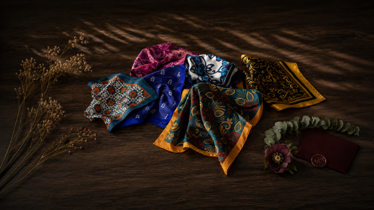 Floral Pocket Squares