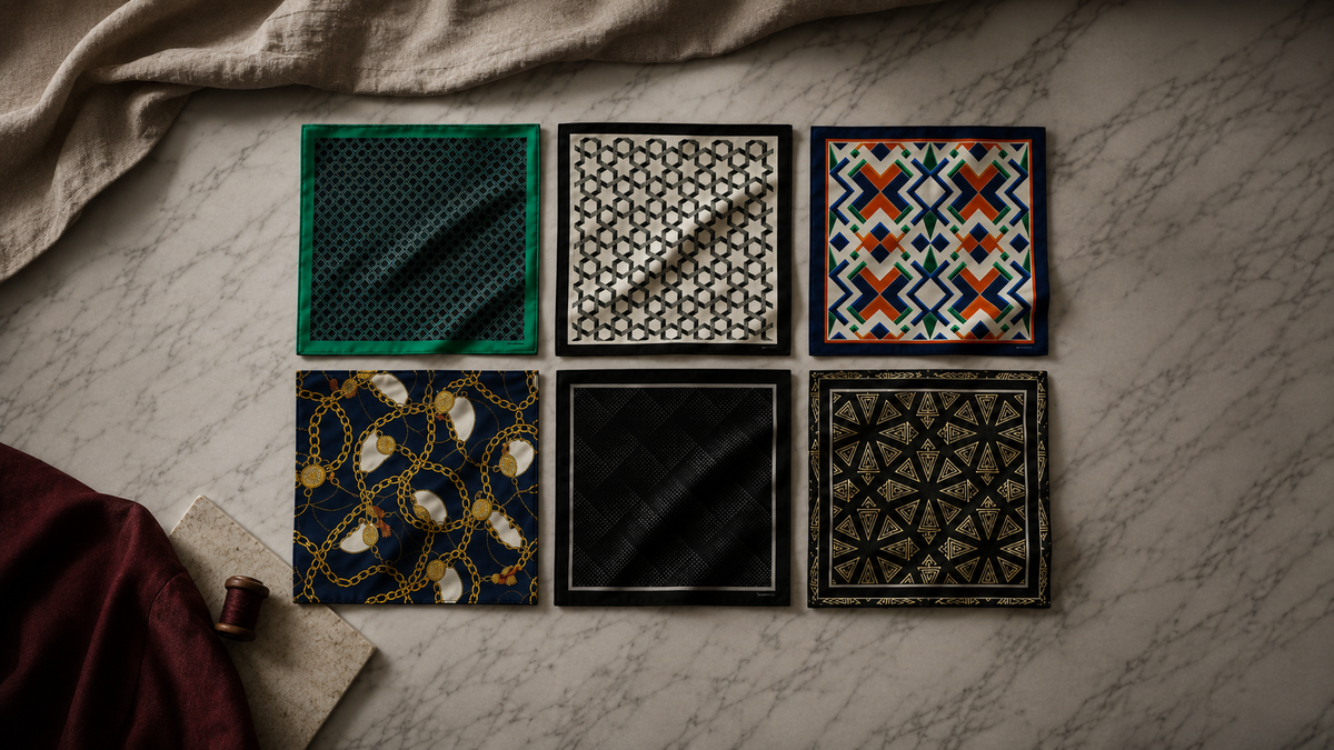 Geometric Pocket Squares