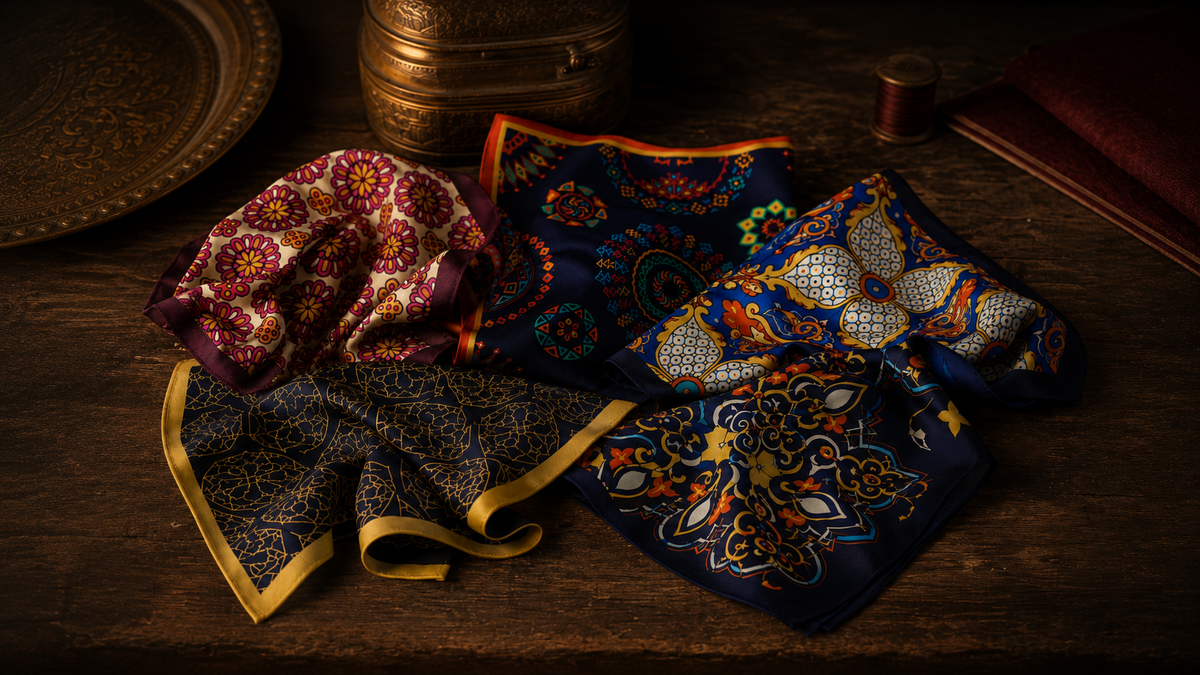 Cultural Pocket Squares