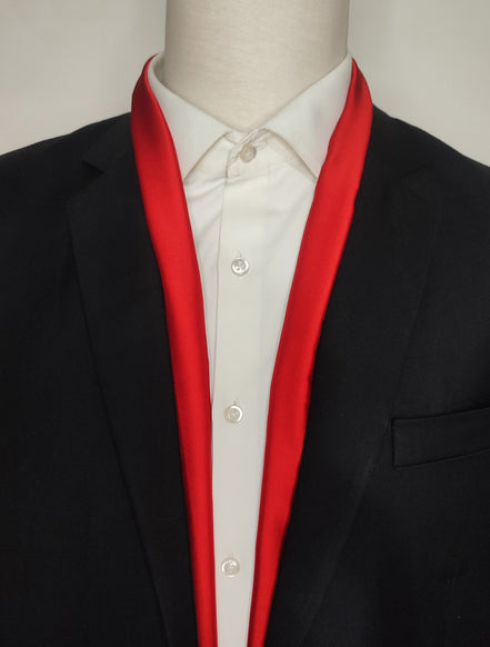 Valentine Red - Silk Scarf by Monzoro – view 3