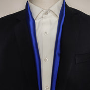 Royal Blue - Silk Scarf by Monzoro – view 3