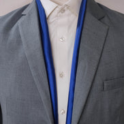 Royal Blue - Silk Scarf by Monzoro – view 4