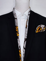 AUTUMN TO REMEMBER - SILK SCARF AND POCKET SQUARE SET