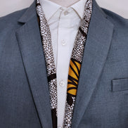 Autumn to Remember - Silk Men Scarf by Monzoro – view 4