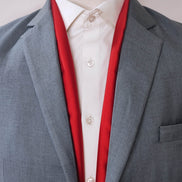 Valentine Red - Silk Scarf by Monzoro – view 4