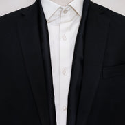 The Black Matter - Silk Men Scarf by Monzoro – view 4
