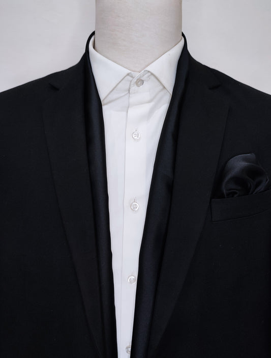The Black Matter - Silk Scarf and Pocket Square Set