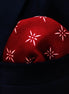 Twinkle Maroon Silk Pocket Square by Monzoro – view 4