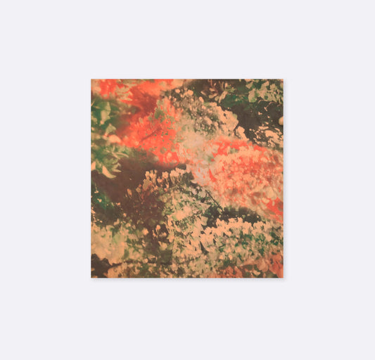 Abstract Floral Silk Pocket Square