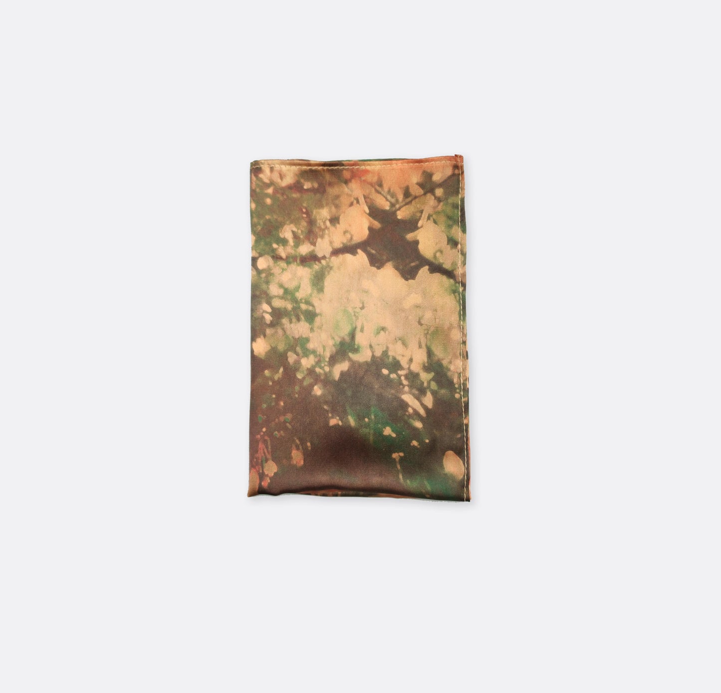 Abstract Floral Silk Pocket Square
