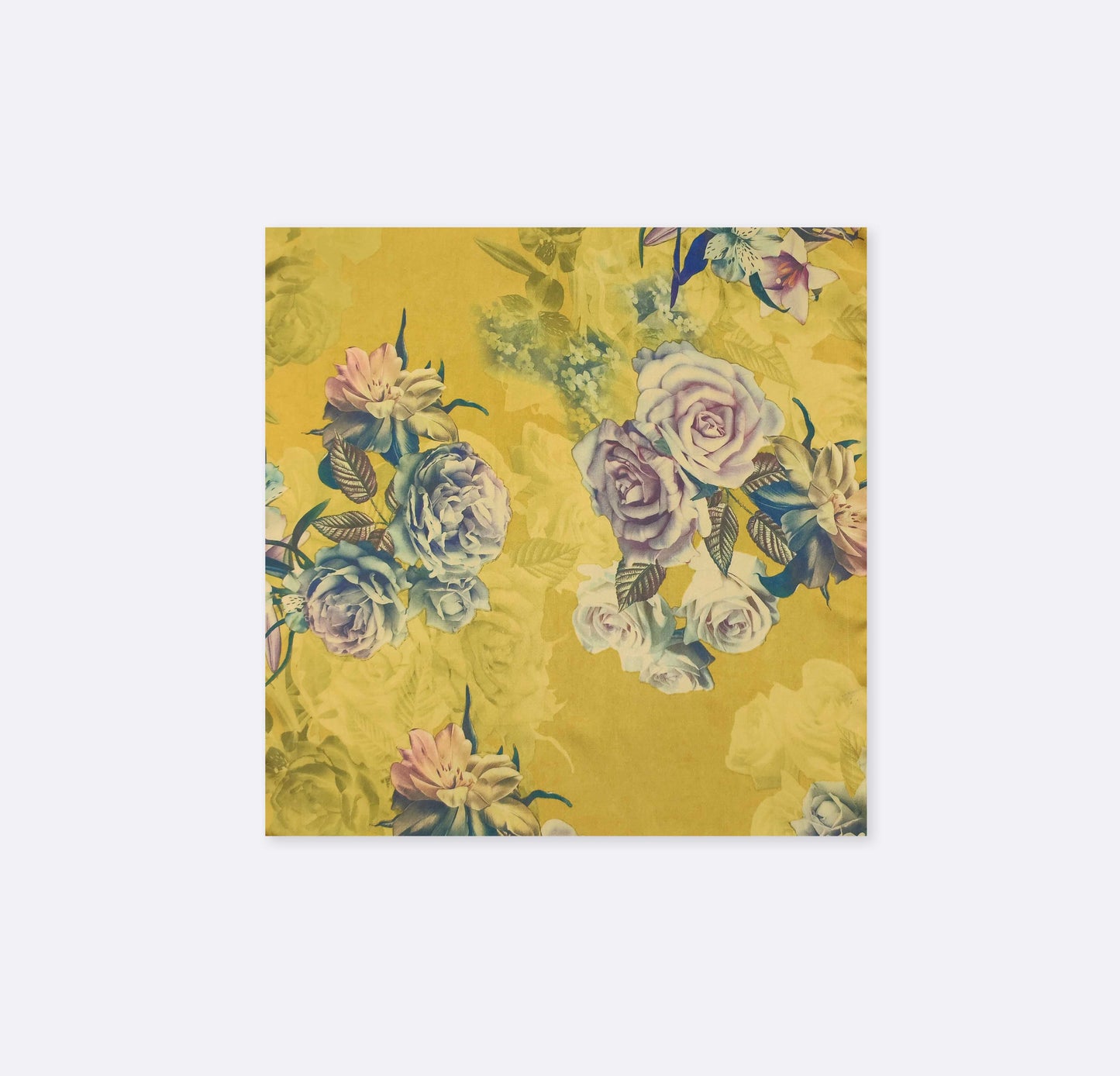 The Rose Bloom Silk Pocket Square
