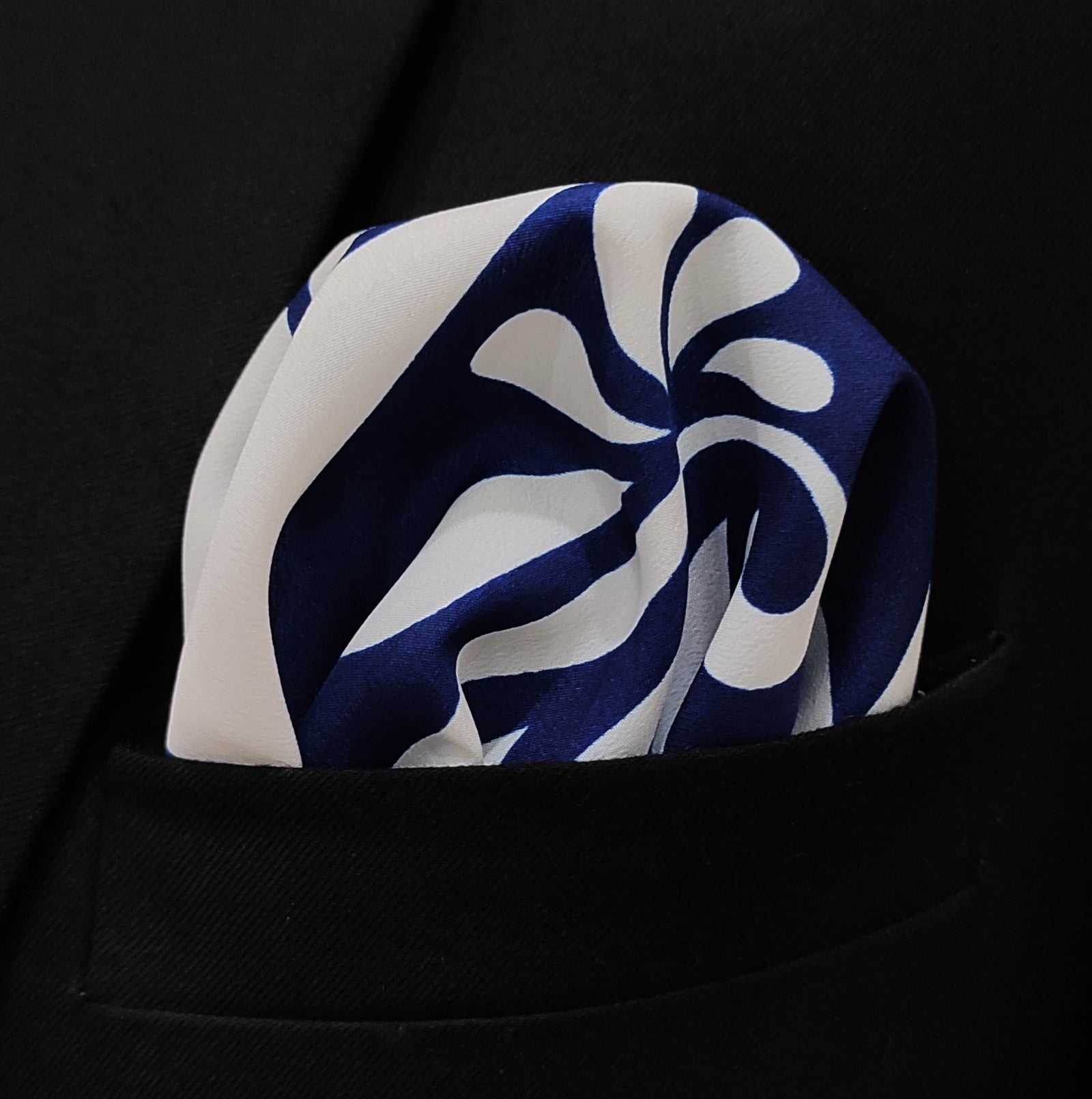 The Blue Chronicles Silk Pocket Squares – Monzoro