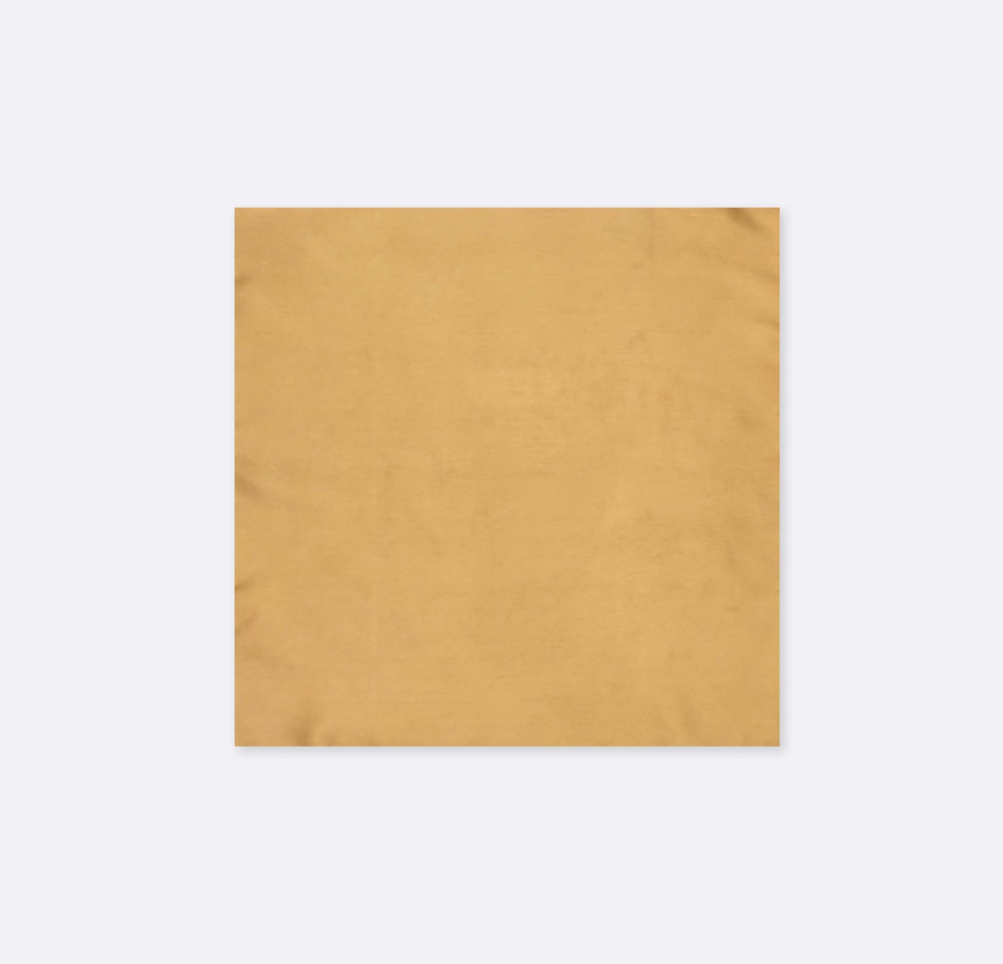 Copper Brown Silk Pocket Square